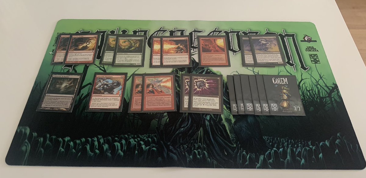 UEUE 17th/116 for rating (fammocc’ a chi t’è stramuort) at IPT PAUPER FOCACCIA organized by Lega Pauper Genova <a href="/capitan_comi/">Capitan_Comi</a> w/ ALTAR TRON 🦾 

Took inspiration of <a href="/Fra_Loki/">Dynamo</a> list, made some mistakes vs cawgates 🤡, but overall feel solid

MU’s in the comment!