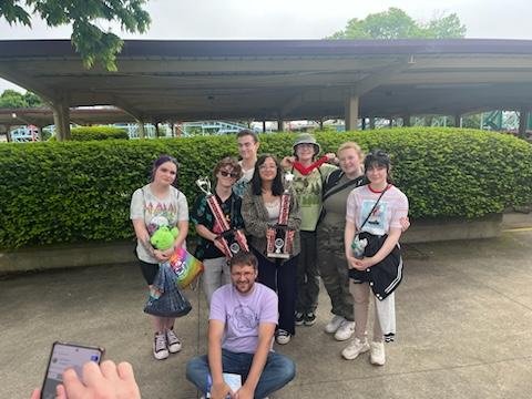 hwickersham1's tweet photo. Congratulations on a SUPERIOR weekend in Sandusky's Music in the Parks Competition.
Swing Choir, Superior Rating &amp; 1st Place
Concert Choir, Superior Rating &amp; 2nd Place
Best Soloist Medal, Macie Baughman https://t.co/l5dZfTAg8R