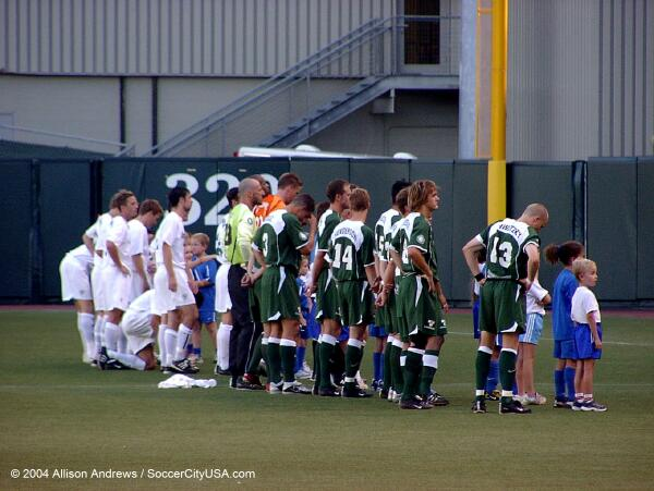 usasupersoccer's tweet photo. Portland Timbers vs. Seattle Sounders, 2004.                                                  

#RCTID | #USL | #Sounders https://t.co/Mr4HudpOST