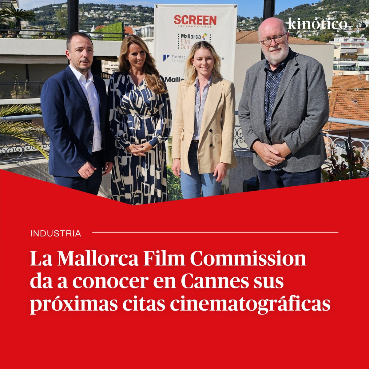 🎞️ <a href="/MallorcaFilmCo/">Mallorca Film Commission</a> han hablado en #Cannes2024 del <a href="/atlantidafilm/">Atlàntida Mallorca Film Fest</a>, el <a href="/EVOLUTIONIFF/">Evolution Mallorca International Film Festival</a> y una nueva cita cinematográfica: el Green Film Forum

🔗 kinotico.es/industria/2024…