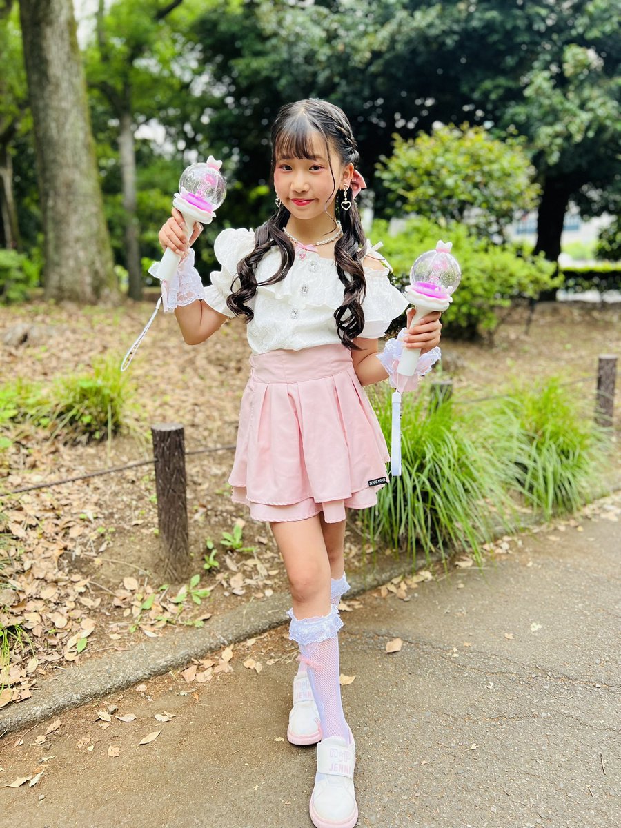 こんばんは♡ FRUITS ZIPPERのライブ楽しかった♡ ゆめは松本かれん