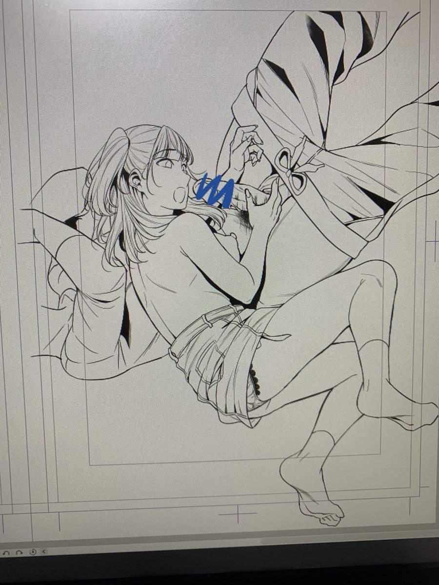 【原稿】切れちゃうの悲しくて写真撮った
男性描くの楽しくなっちゃっていろいろ描いたけどみんな消えてしまうのだ悲しみ 