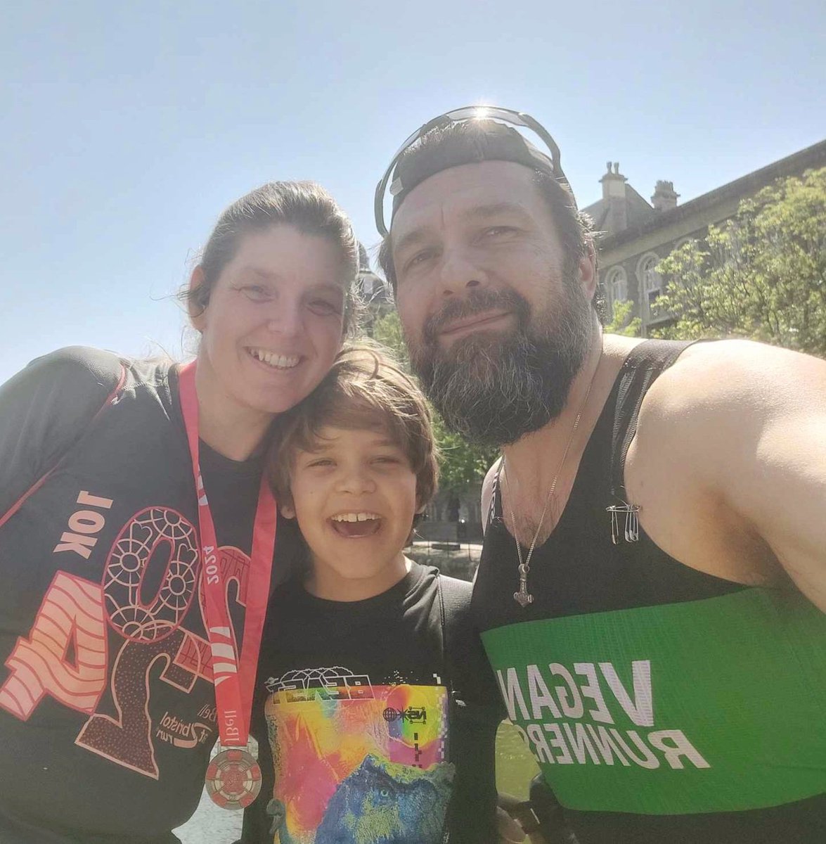 Rachael Bickley (@rachaelbickley) on Twitter photo Finished! 1st 10k race in 1:02. A goal was 2 finish under . B goal was 2 finish without walking. Its a gloriously warm day in Bristol + tough going on the course due 2 heat... but smashed it with all the love & support of family <a href="/AwesomeBassman/">Awesome of Bass</a> + <a href="/VeganRunnersUK/">Vegan Runners UK</a> Finished! 1st 10k race in 1:02. A goal was 2 finish under . B goal was 2 finish without walking. Its a gloriously warm day in Bristol + tough going on the course due 2 heat... but smashed it with all the love & support of family <a href="/AwesomeBassman/">Awesome of Bass</a> + <a href="/VeganRunnersUK/">Vegan Runners UK</a>