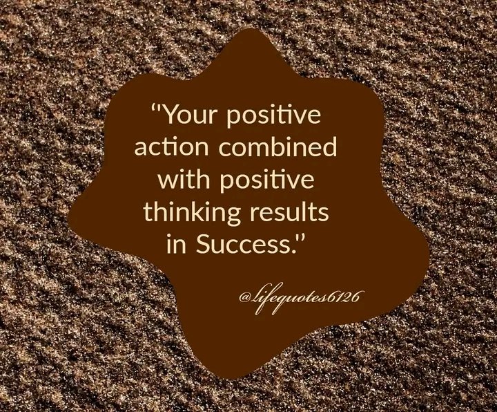 آپ کا مثبت عمل مثبت سوچ کے ساتھ مل کر کامیابی کا باعث بنتا ہے۔
.
.
.
.
#Success #Positivity 
#PositiveAction