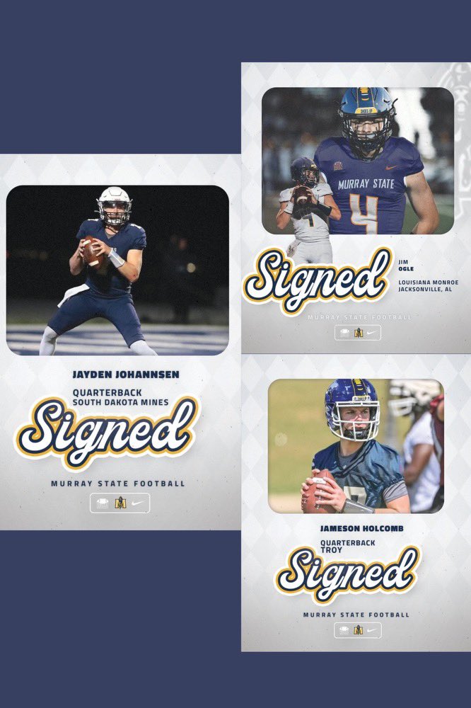What a weekend to be a Racer!! So fired up to add this group of guys to our TEAM! They all make the room better!! @JaydenJohannsen @jim_ogle_ @jameson_holcomb @racersfootball @WrightJody