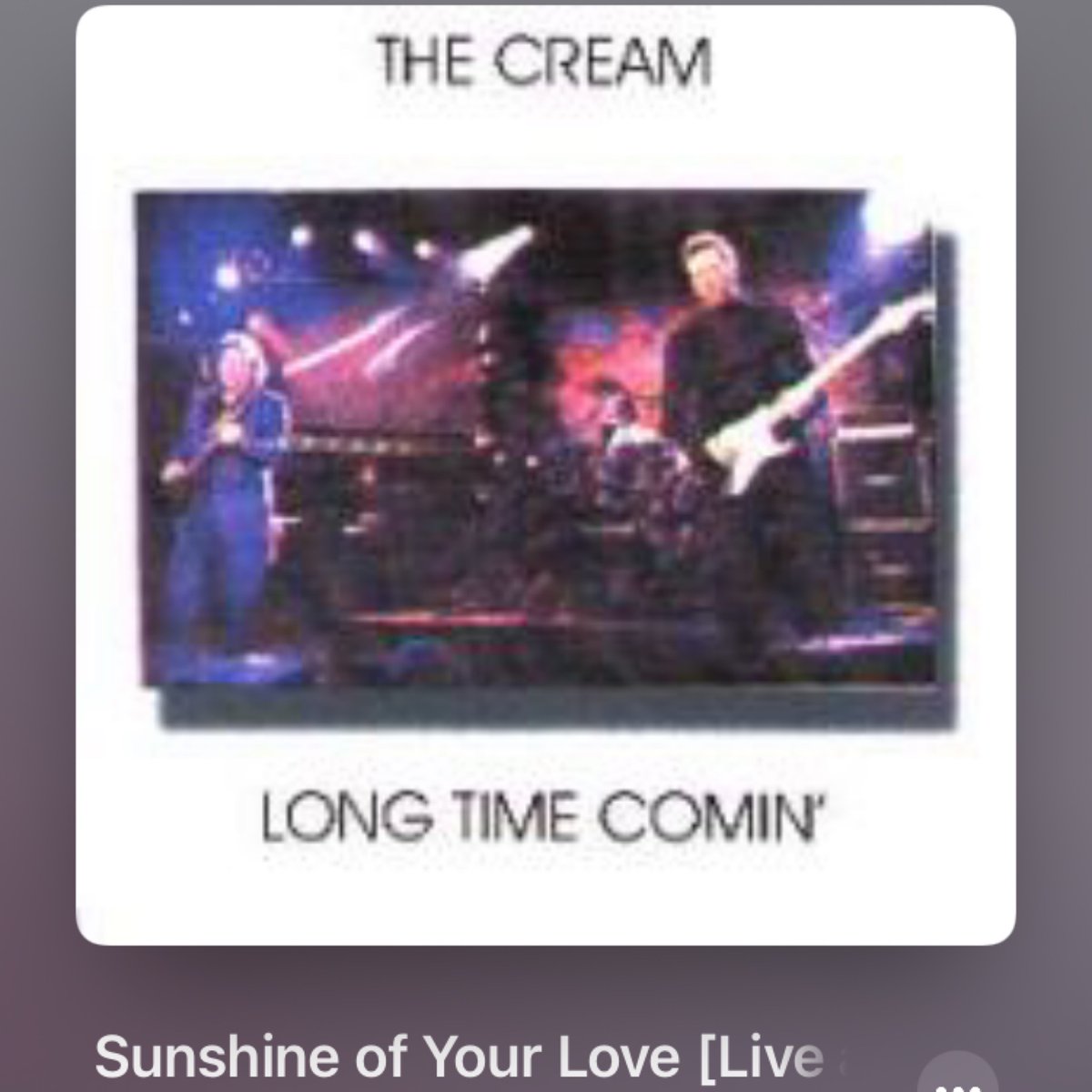 #Nowplaying Sunshine of Your Love [Live at Rock & Roll Hall of Fame, January 12th, 1993] - Cream (Long Time Comin’) #PeteBrown #サンシャインラヴ #bootleg #90s #ロックの殿堂 #1993 #ギタージャケ #stratocaster m.youtube.com/results?q=Suns…