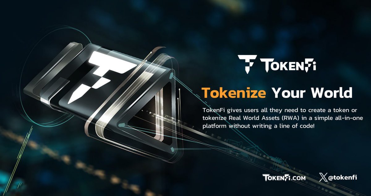 TokenFi is revolutionizing the tokenization process... Just take a look at other tokenization platforms and how they compare. You'll notice that TokenFi is so far ahead in terms of innovation and easy of use.

One standout feature in particular that intrigues me is the AI Smart