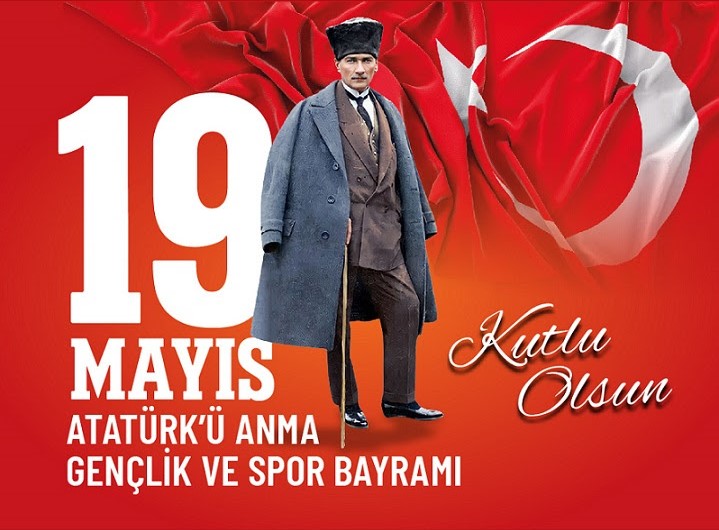Bir milletin yeniden varoluşunun ve ulus devlet oluşunun başlangıç tarihi, 19 Mayıs Atatürk’ü Anma, Gençlik ve Spor Bayramımız kutlu olsun. 🇹🇷105.Yıl🇹🇷
