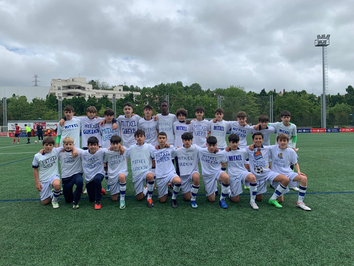 RealSociedad's tweet photo. ⚽️ Resultado Infantil Handi: Touring 1-6 #RealSociedad 

🔜 El próximo fin de semana disputarán la final de Gipuzkoa ante la SD Eibar.

#Zubieta https://t.co/MOtvMWBmdM