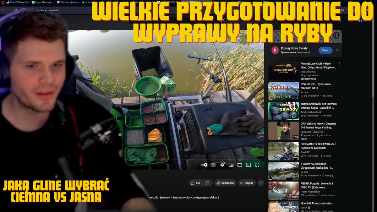 hustlearizona_'s tweet image. Witam Widzowie Zapraszam do oglądania przygotowań Gucia do wyprawy na ryby  :)

youtube.com/watch?v=N72T8-…

#gucio #h2p_gucio #witold #gutold #witektacikiewicz #streamer #cotyopowiadasz