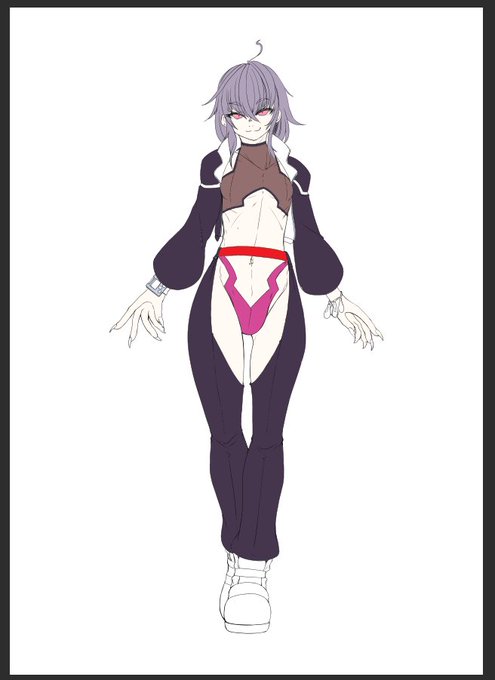 公然猥褻な格好なキャラここまで_(:3」 ∠)_ 