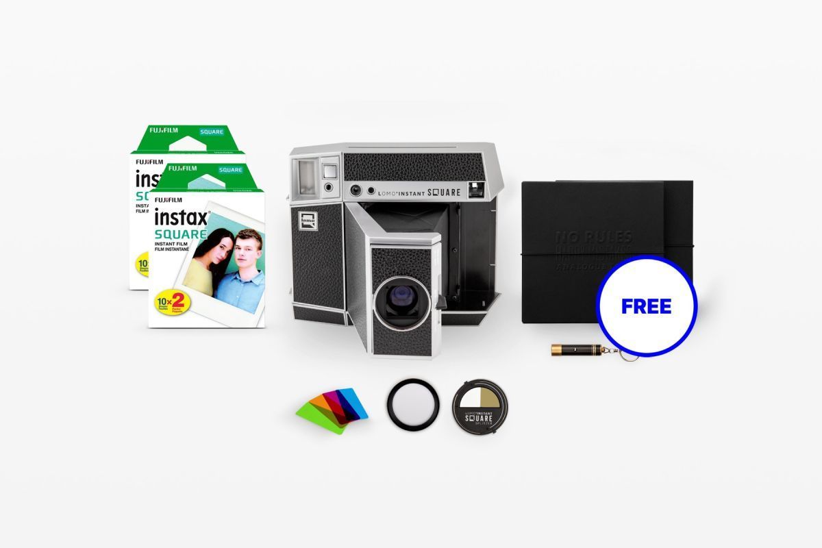 This Lomo'Instant Square Glass bundle deal is the perfect package for any budding instant photographer. buff.ly/3ULAuA7