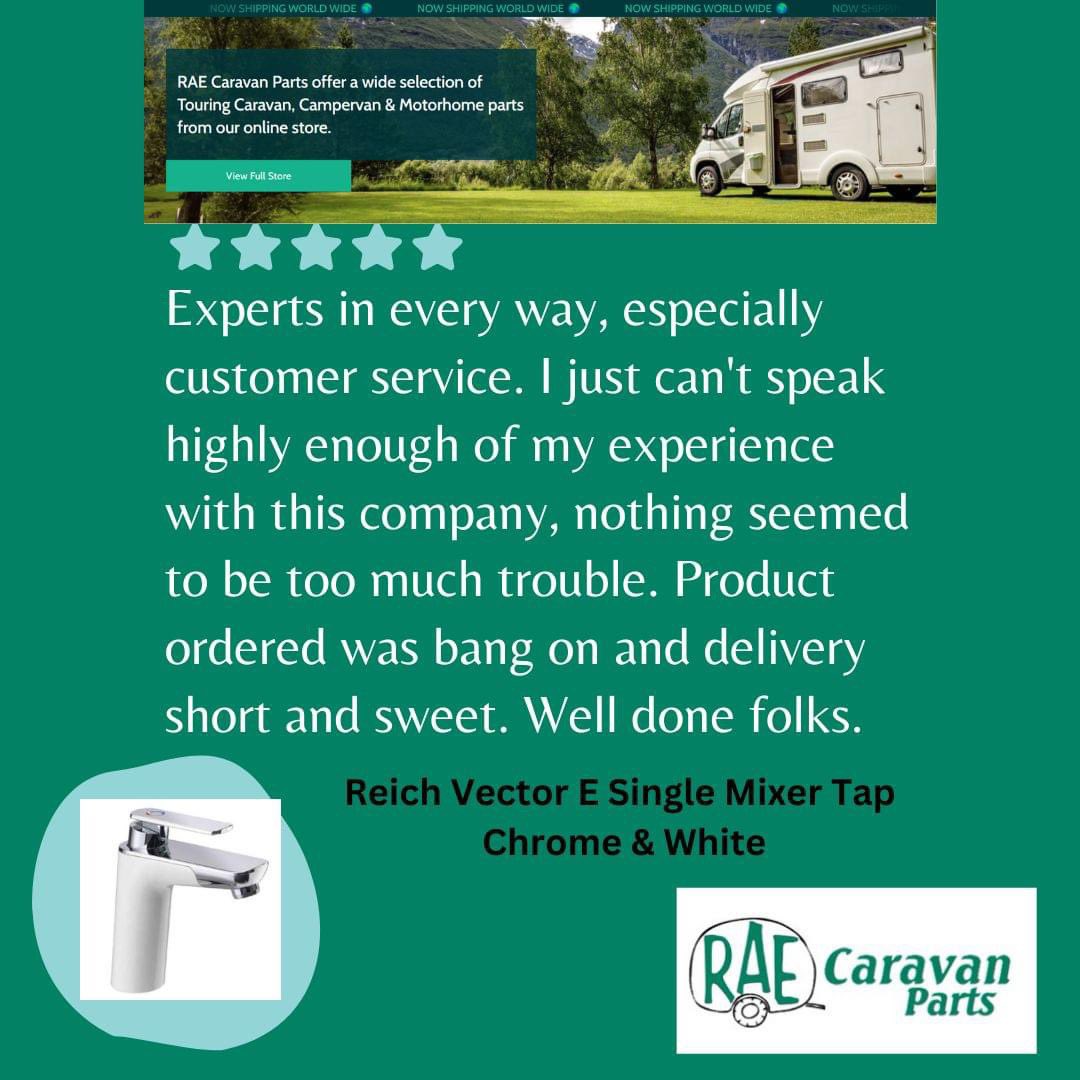Lovely to receive 5 star reviews #caravanspares #caravanparts #raecaravanparts #midwales #motorhomespares