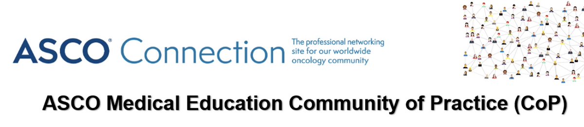 🚨🔥1/3
Inviting members of the @OncMedEdCoP (@ASCO #MedicalEducation Community of Practice) to join the:

✅ #ASCOMedEdCoP virtual #TownHall tomorrow; Monday 5/20 @ 5pm EST.

Get updates on mentorship, scholarship opportunities & #MedEd sessions at  #ASCO24 annual meeting.