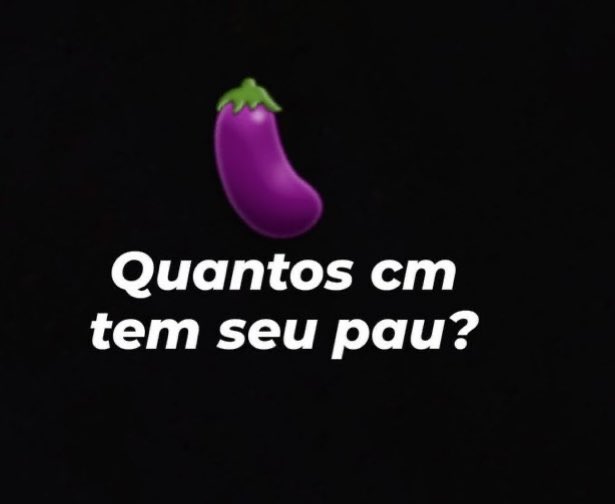 Algum safadinho anime ser sincero ? 😈 Eu gosto de 30cm 😋