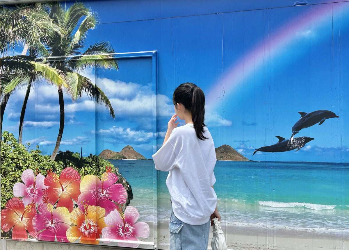 No rain, no rainbow🌈🏝️ #hawaii #cafe #yamagata #mpfb #ルアナラナイ #パンケーキ