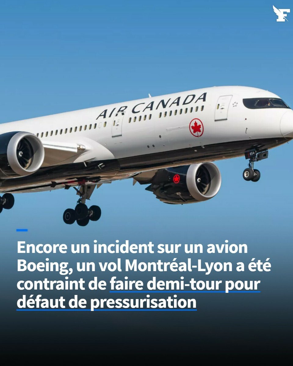 Boeing semble empêtré dans une spirale négative sans fin. Le pilote de ce vol a dû rebrousser chemin au bout de trois heures ce vendredi, en raison d'un problème de pressurisation détecté dans la cabine de l'appareil.
→ lefigaro.fr/societes/encor…