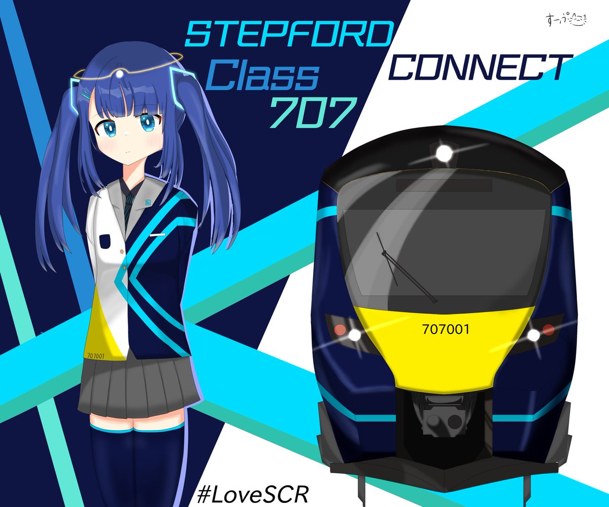Class707
#LoveSCR #鉄道擬人化