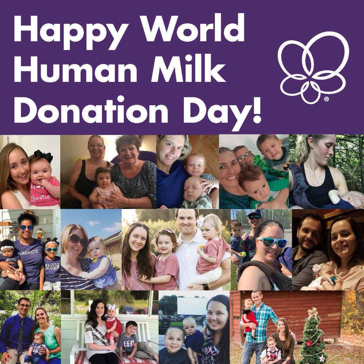 Today, we honor the incredible #humanmilkchampions who make a difference in the lives of babies and families every day. Throughout this week, join us as we spotlight their inspiring stories and celebrate the power of human milk donation.
#WorldHumanMilkDonationDay