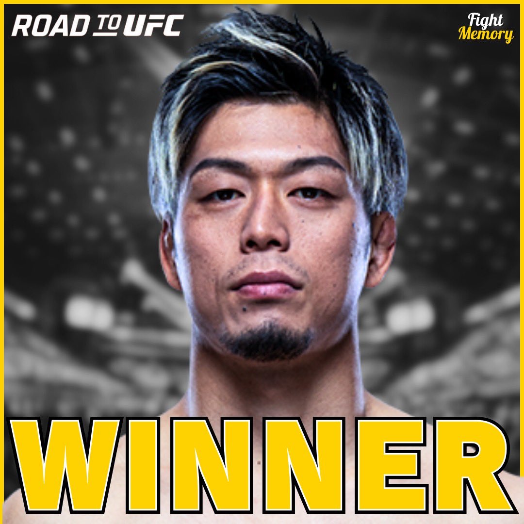RTU試合結果📝 中西透暉鷹がキュサンに判定勝ち！準決勝進出！ #UFC #RTU3