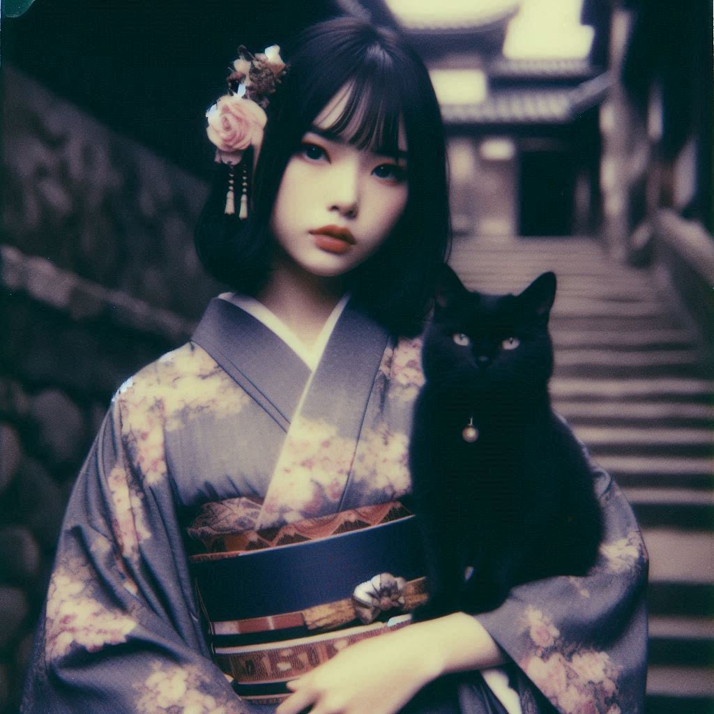 instagram.com/aitoyumetokibo…

#AIart #AIArtwork #AIArtGallery #aiartcommunity #AIartists #blackcat #cat