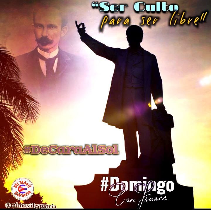 Traigo en el corazón las doctrinas del Maestro, Fidel Castro. #DeCaraAlSol
#Camagüey #CubaMined