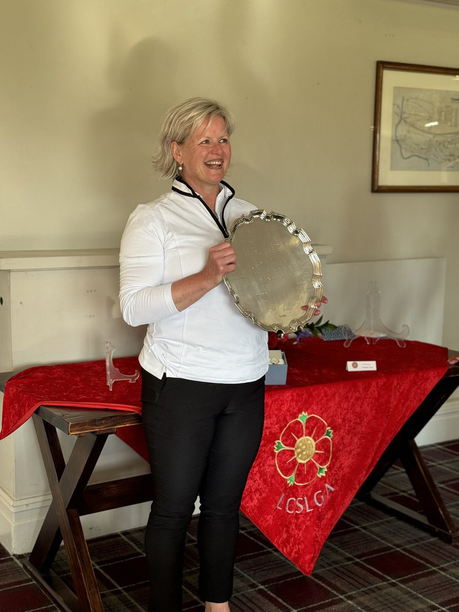 We are delighted to share the success of member Adrienne Bennett who on Tuesday 7th May, became the Lancashire Ladies Senior Champion.

Many congratulations on becoming our @LancashireGolf Ladies Senior Champion Adrienne. We are most proud of this fantastic achievement!!