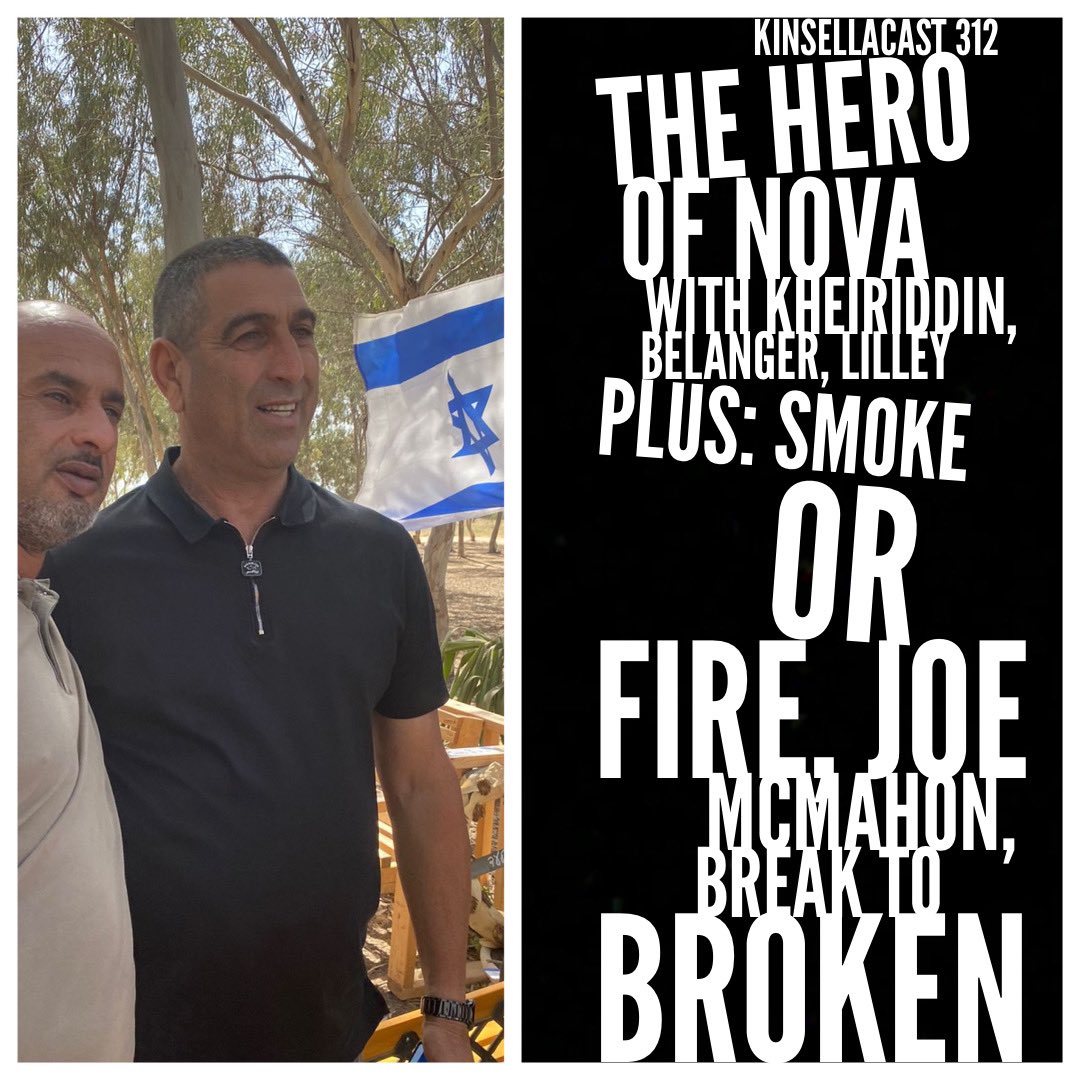 KINSELLACAST 312 on Spotify Podcasts: The hero of Nova with @TashaKheiriddin, @KarlBelanger - plus Smoke or Fire, Joe McMahon, Break to Broken and more open.spotify.com/episode/51gOcD…