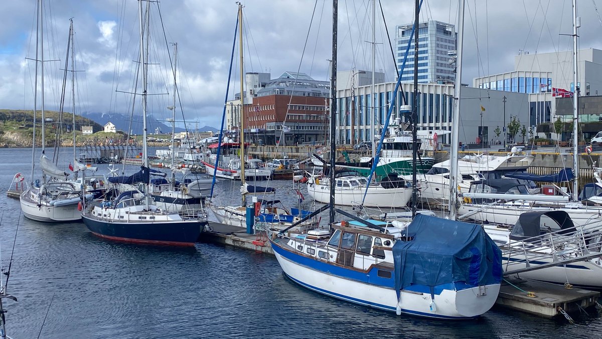 Bodø harbour between the showers #Norway #Norge #Bodø #Sunday