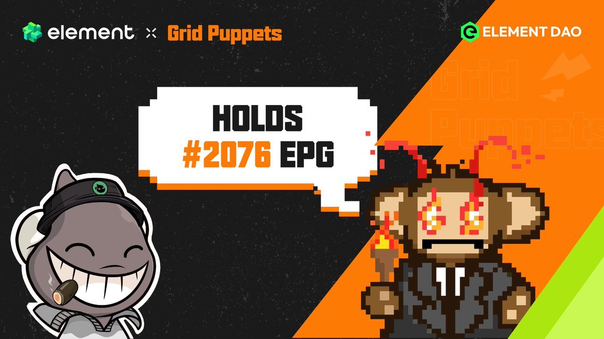 Donotbuy_btc's tweet photo. 📷抽3个白名单
@GridPuppets
与Gate、Element市场 达成合作 随便评论互动，随时开奖！！！ https://t.co/oJfH3iehls