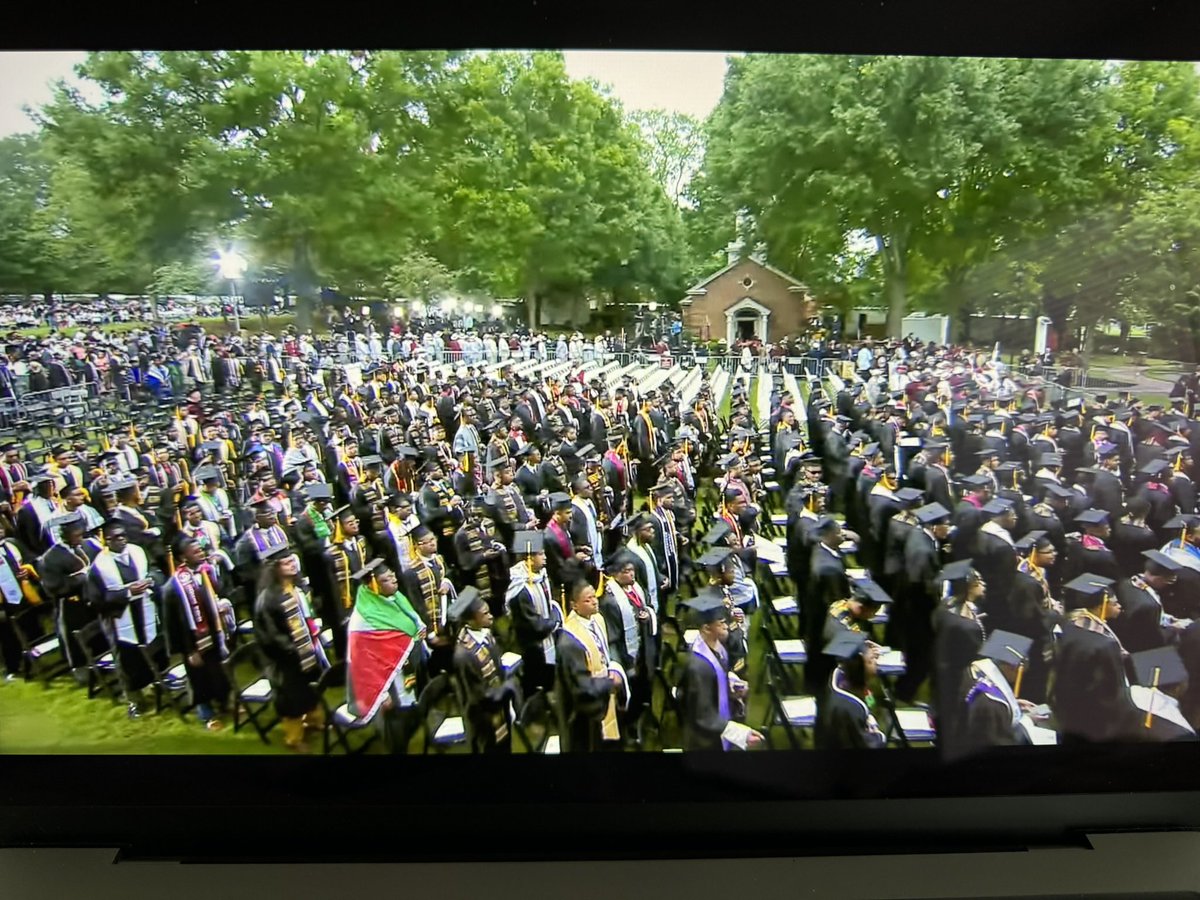 Congrats to the Class of 2024. Officially @Morehouse Men. 

May 20, 2012 was one of the greatest days of my life.

Savor this moment with your brothers.

#EtFactaEstLux