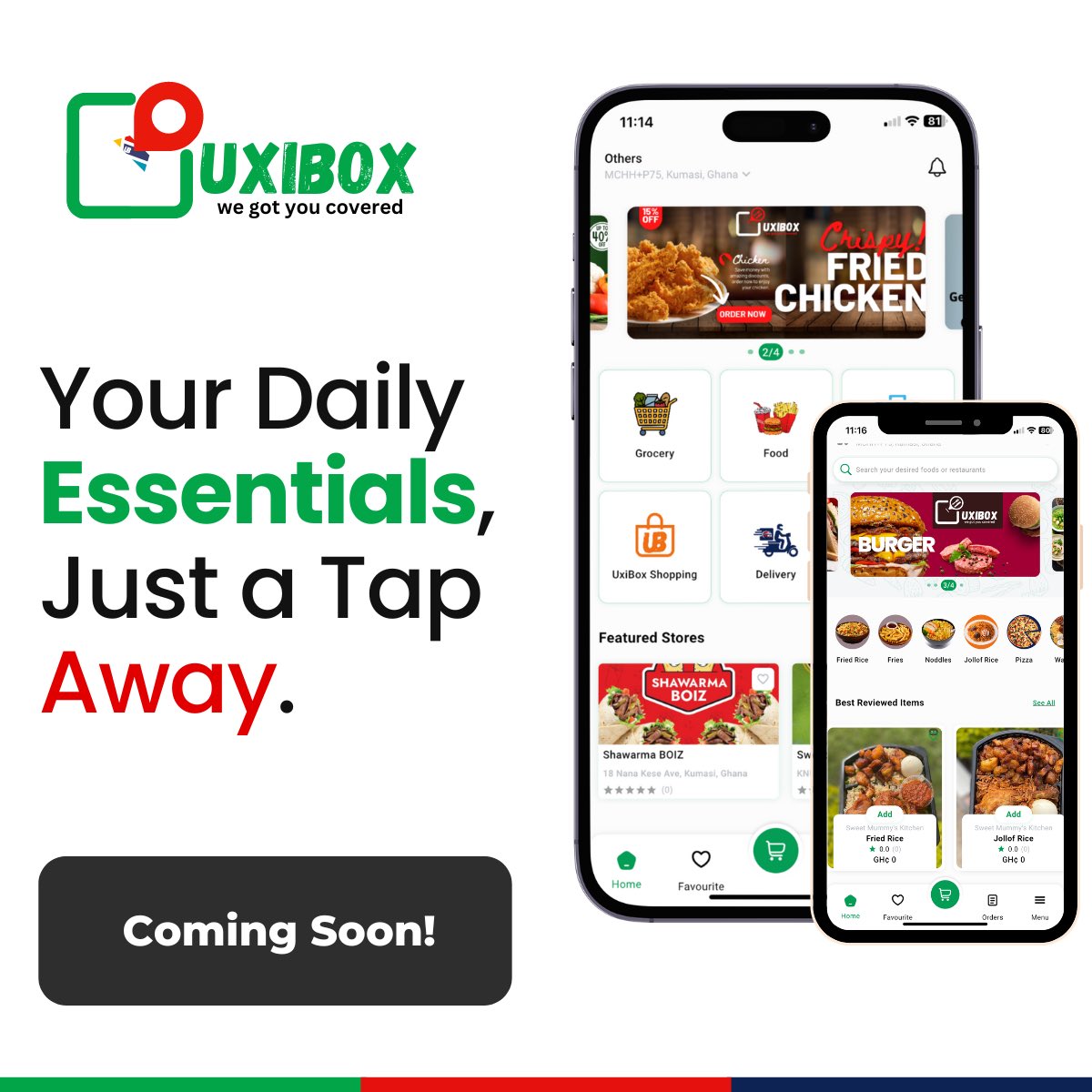 Uxibox_Gh's tweet photo. Get ready for a new era of convenience! UXIBOX is launching soon #ComingSoon #ComingSoon #uxibox #kumasi #NEW https://t.co/fD8dH9jI7E