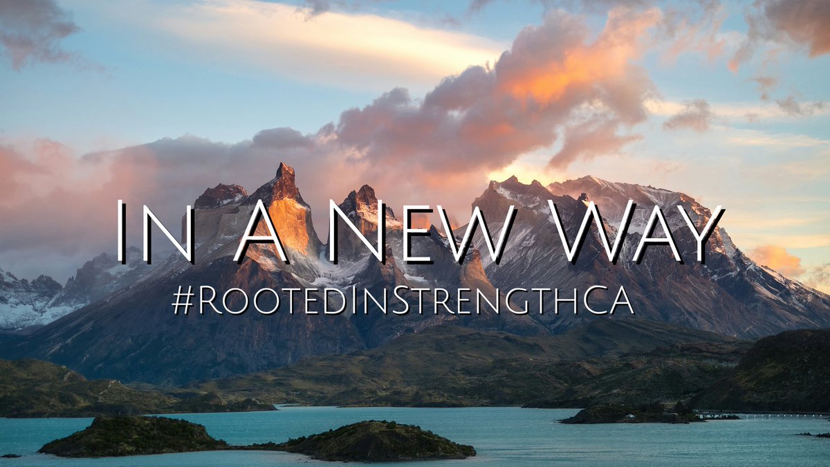 If you have been trying your way and the ways of the world and keep coming up short and disappointed may I ask you to try it In A New Way. Your New Way is simple, the Jesus way. 
John 16:33 
#RootedInStrengthCA