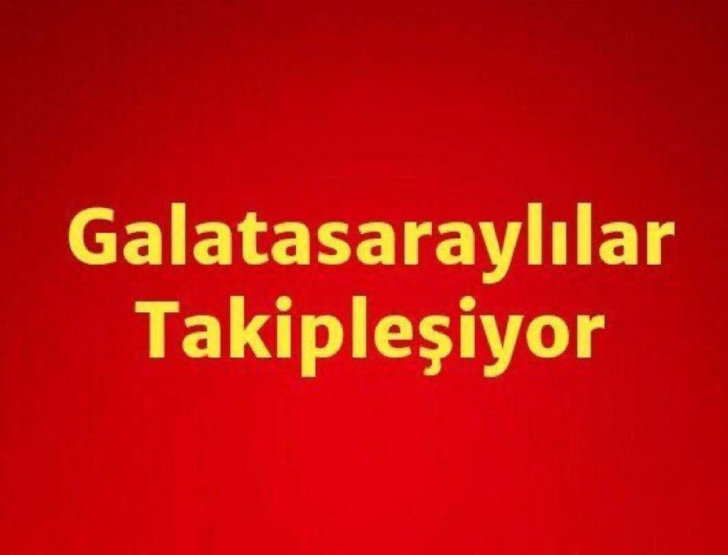 Bugünün şerefine tüm renkdaşlar takipleşiyoruz.

Yoruma Gt yaz✔️
Takip et✔️
Beğen✔️
RT yap✔️

#GalatasaraylılarTakipleşiyor 
#GeriTakip 
#gslilertakipleşiyor
#KONSANTRASYON