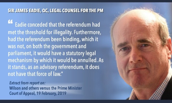 The Vote Leave campaign led by Matthew Elliott broke the law in 2016  robbing us of a fair referendum. Had the referendum been mandatory, as the Brexit elite loudly pretended, it would have been ruled void. Like Mafia lawyers, the government exploited a legal loophole. Brexit was
