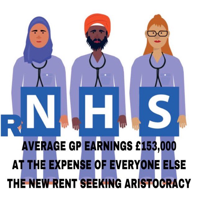 Ye Olde Holborn☣️ (@ye_olde_holborn) on Twitter photo <a href="/DoctorMayJay/">Doctor May Jay</a> Maybe we should cut GP earnings to a sensible level to fund other parts of rNHS <a href="/DoctorMayJay/">Doctor May Jay</a> Maybe we should cut GP earnings to a sensible level to fund other parts of rNHS