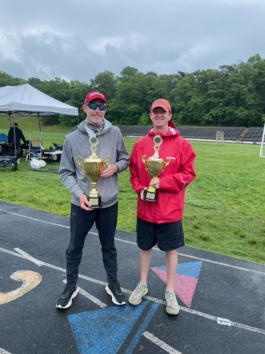 While DeMatha was winning the WCAC Championship, alums Jim Parsons ‘87 of Holy Redeemer College Park and Patrick Benko ‘99 of Mary of Nazareth were coaching future Stags in the CYO Championships. Jim's Holy Redeemer team placed first while Benko's Mary of Nazareth was second.