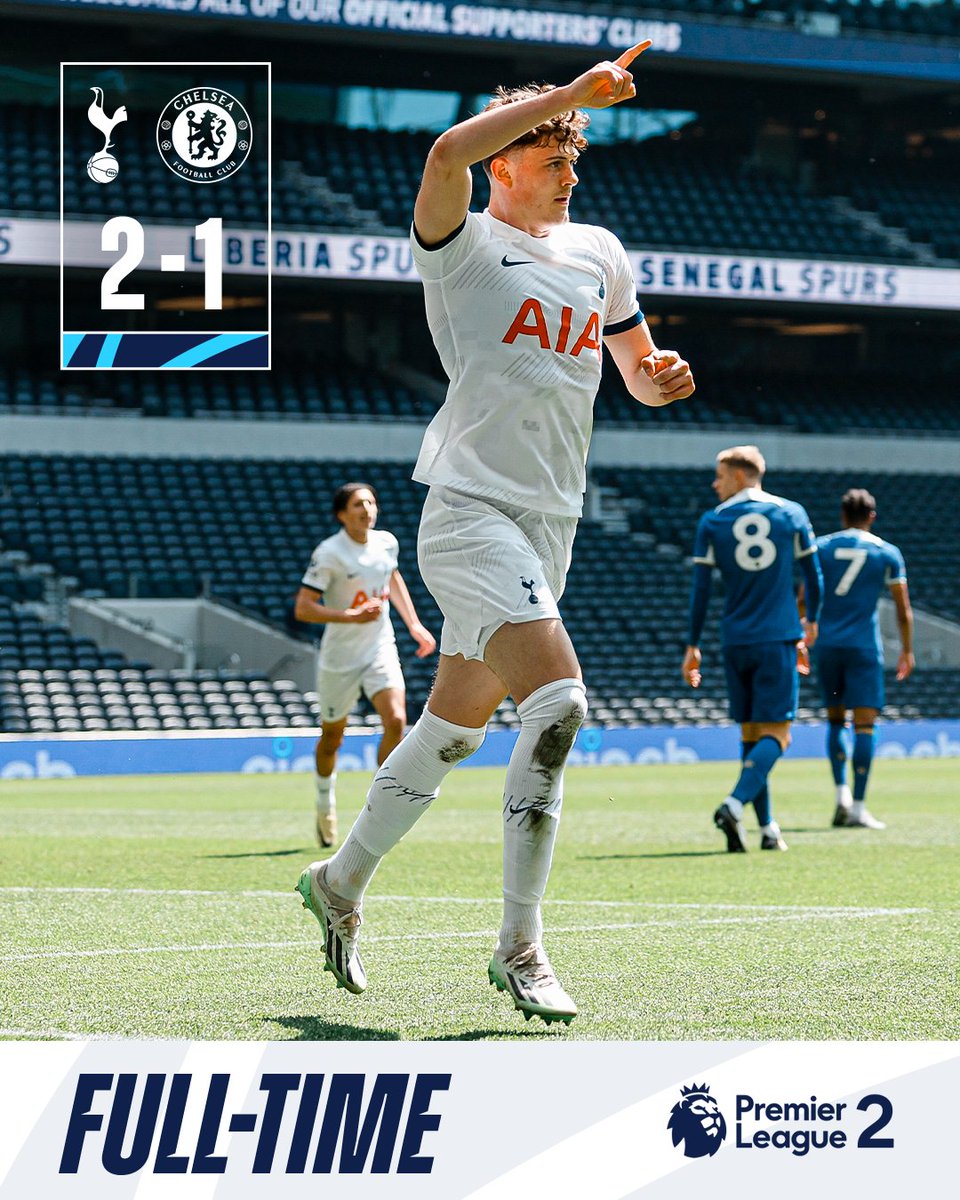 Spurs_Academy's tweet photo. WE'RE THROUGH TO THE #PL2 PLAY-OFF FINAL! 🤍 https://t.co/7hZzjepiif