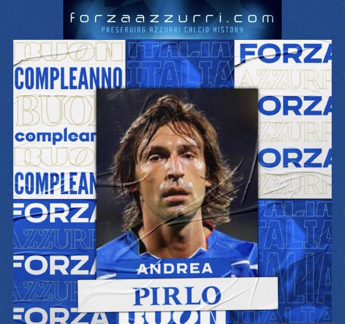 🇮🇹Happy Birthday Andrea 🎂45 Years 🇮🇹