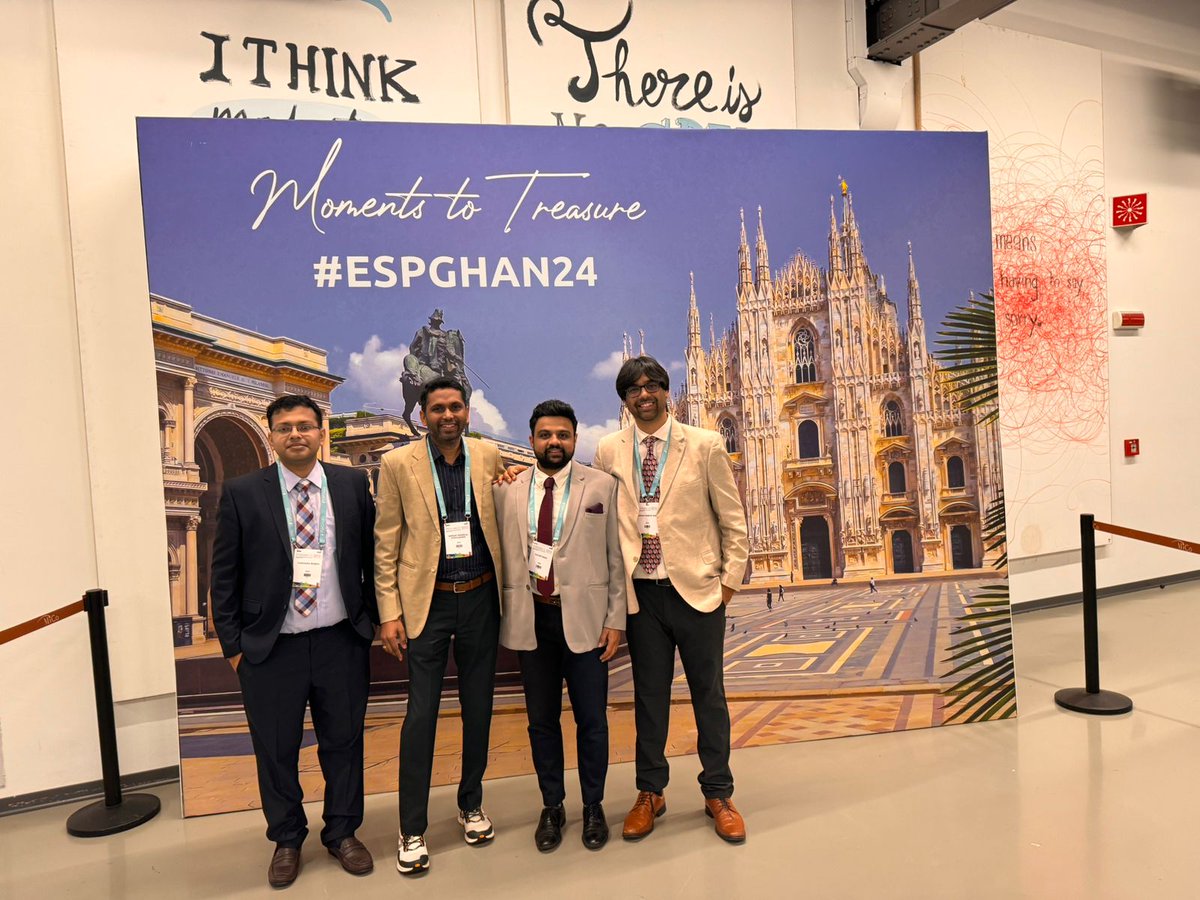 A total of 8 oral papers presented from ILBS, New Delhi @ILBS_India Oral Plenary at ESPGHAN 2024 @ESPGHANSociety. This included 2 papers in Gold Hall in the highest scoring abstracts section (TPE in PALF and TJP2). Another Plenary paper on MASLD in children, BCAA in cirrhotics,