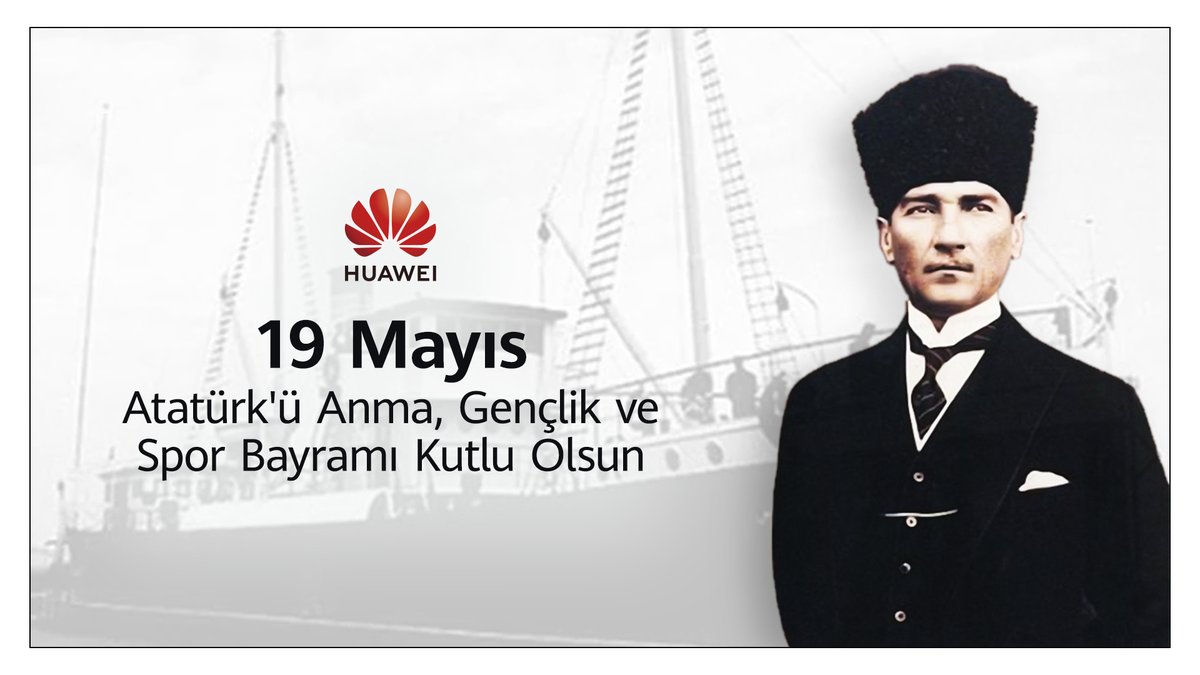 19 Mayıs Atatürk’ü Anma, Gençlik ve Spor Bayramı kutlu olsun. #19Mayıs1919