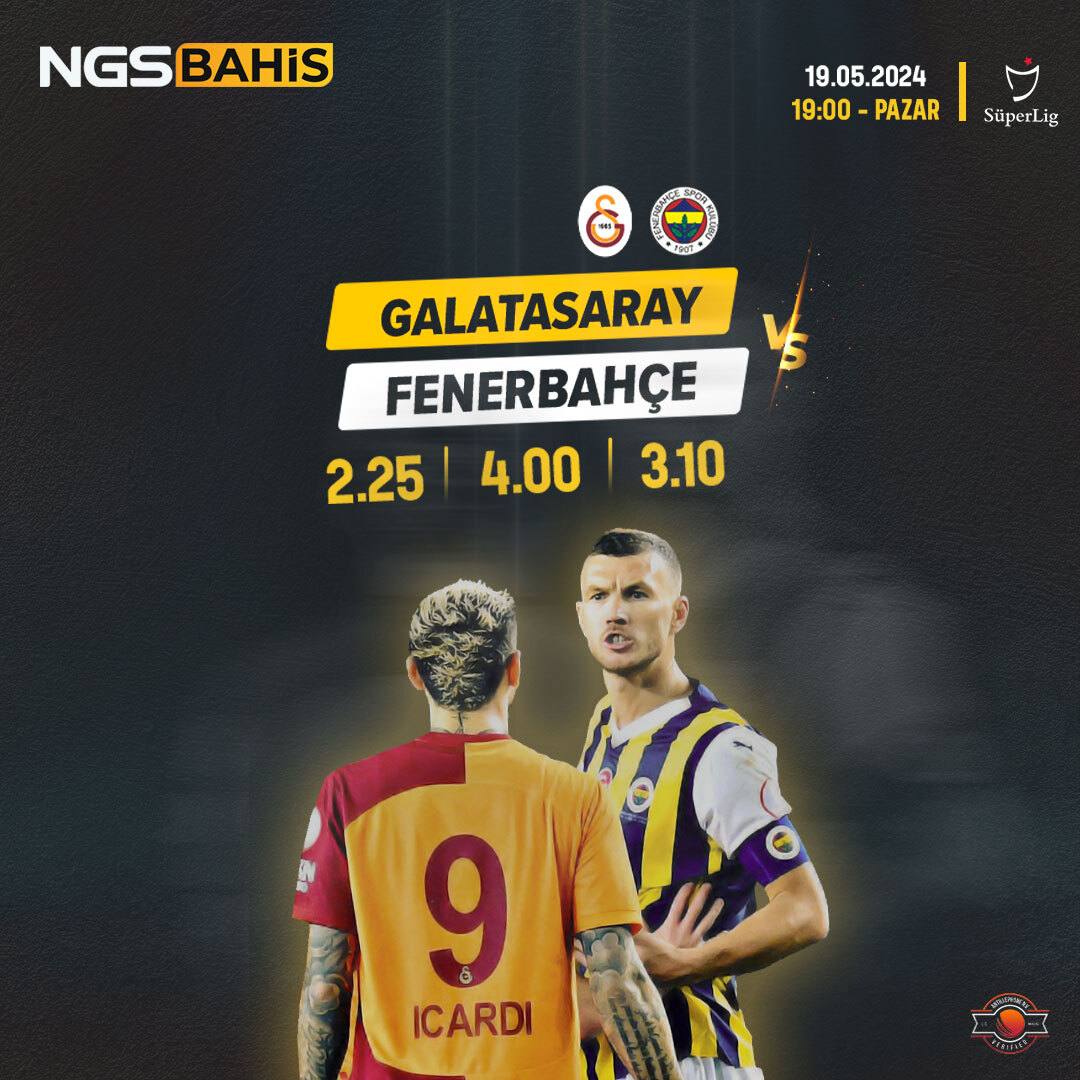 Nefesler tutuldu😬 Galatasaray Fenerbahçe derbisinde şampiyonluk düğümü çözülecek😎 NGSBahis Güncel Giriş Adresi🔗t2m.io/NGTW Tek maça 100 Bin₺ oynama imkanı😇 #ngsbahis #güncelgiriş #promotion #süperlig