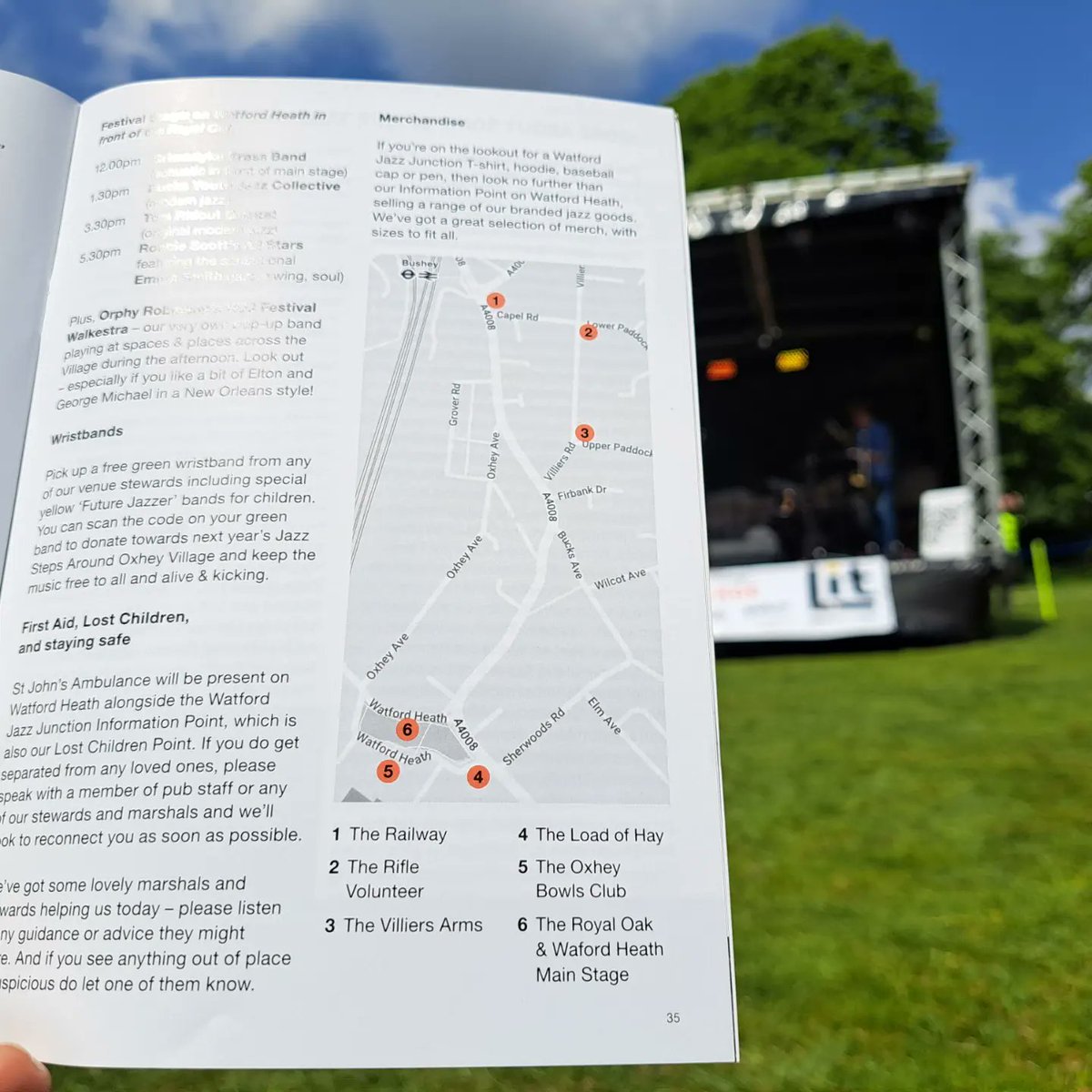 Don't forget the incredible Watford Jazz Junction Oxhey steps is happening today all afternoon and into the early evening! Loads of venues across Oxhey from the heath to The Railway! <a href="/JazzWatford/">Watford Jazz Junction</a>