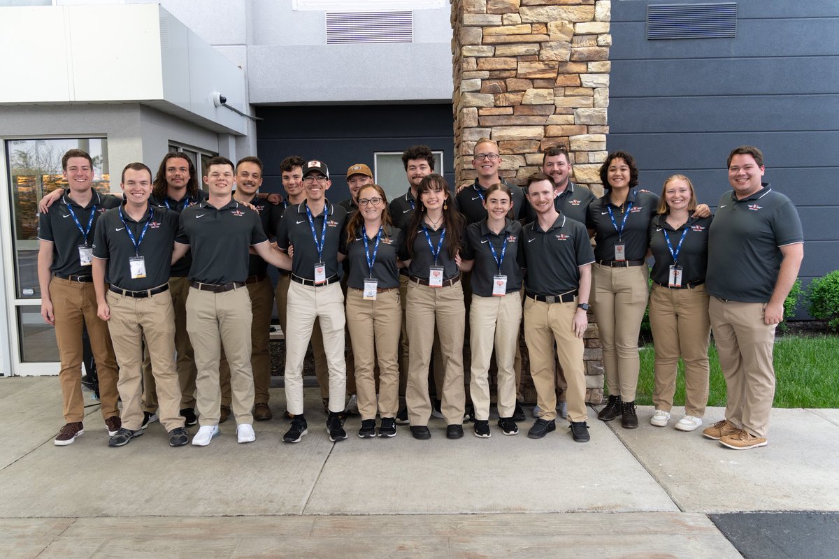 Pres_Rogers's tweet photo. Congratulations to our @BGAviation team for a great week at the NIFA SAFECON 2024 Nationals! During the awards banquet, @BGSU was named 17th overall in the nation, with top ten results in preflight inspection, crew resource management, aviation maintenance test and message drop! https://t.co/GyuVm7k2JE
