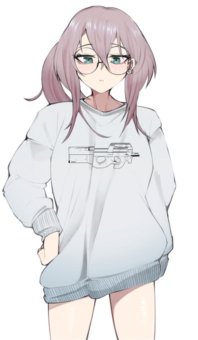 AR-57はオフだとダボダボのスウェットとデカい丸メガネ着けてて欲しいって話 