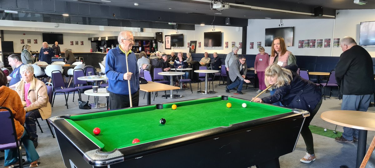 Join us at Victory Park every Wed 1:30 PM for our 'Sporting Memories' group! 

More than just sports, it's a place to socialise and share tales of days gone by. 

Thanks to @TheNLTrust for funding! 

Come make new friends! 🤝 

#ChorleyFC #CommunitySpirit