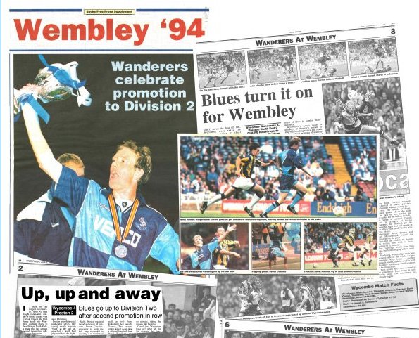 No team has been trailing at the break in a 4th tier play-off final and then won since Wycombe beat Preston in 1994.