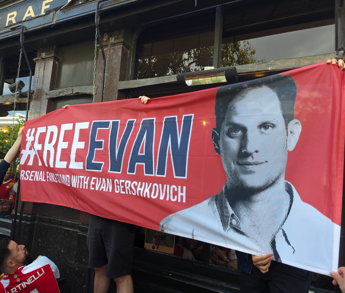 Not everyone can be here today. #FreeEvan