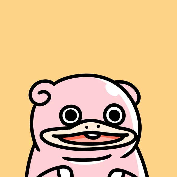歯が一本しかないヤドン 