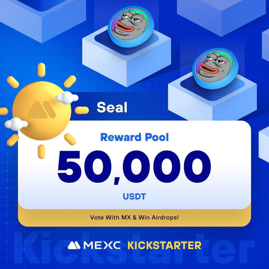 #Sealsolcoin , der ultimative #Memecoin , der im Krypto-Ozean Wellen schlägt, kommt zum #MEXCKickstarter 🚀

🗳Stimme mit $MX ab, um Airdrops zu teilen
📈 $SEAL /USDT-Handel: 20.05.2024, 15:00 Uhr 

Details: mexc.com/support/articl…